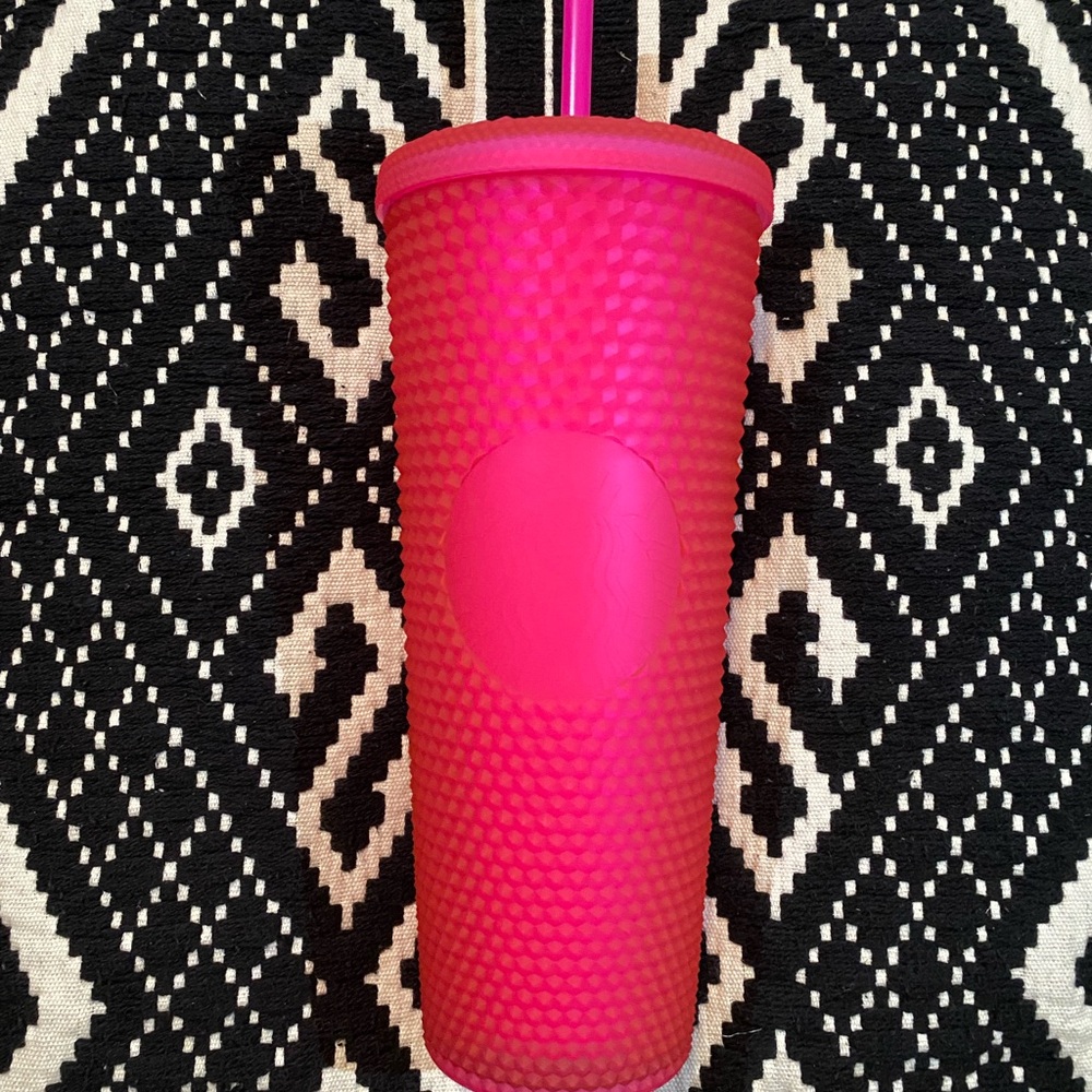 Fall 2021 Bright Pink Diamond Matte Tumbler